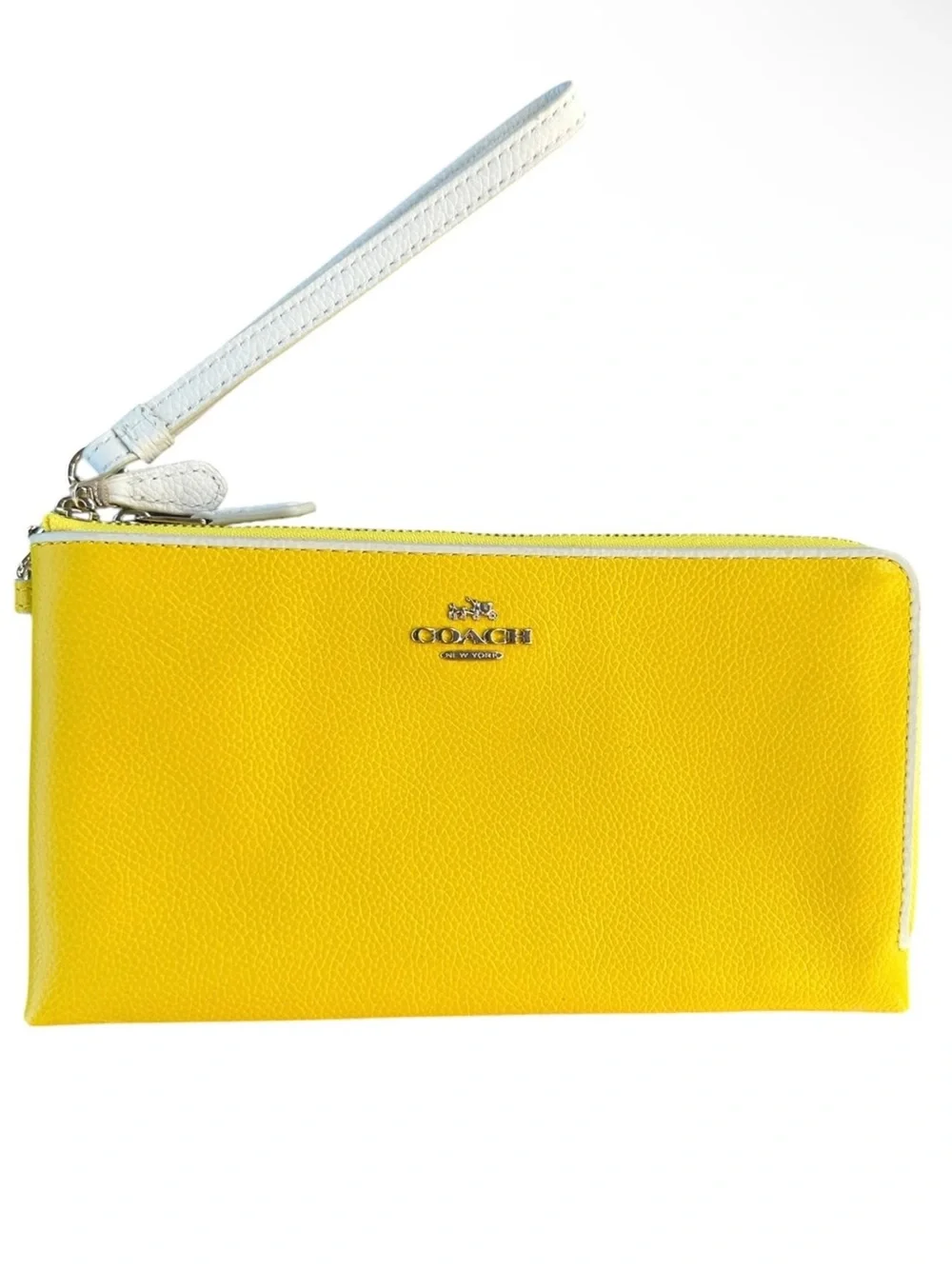 Coach Doubled Zip Wristlet Wallet